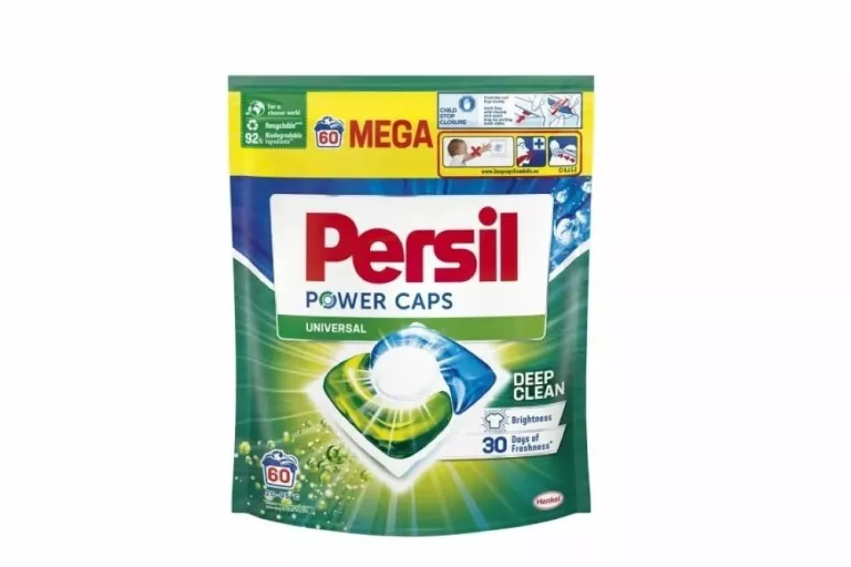 PERSIL POWER CAPS UNIVERSAL DEEP CLEAN KAPSUŁKI DO PRANIA 60 SZT