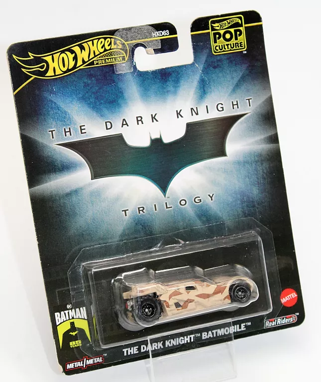 AUTKO HOT WHEELS PREMIUM POP CULTURE THE DARK KNIGHT BATMOBILE (HXD97)