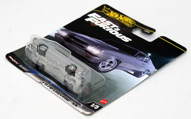 AUTKO HOT WHEELS PREMIUM FAST AND FURIOUS 1970 CHEVELLE SS (HNW46)