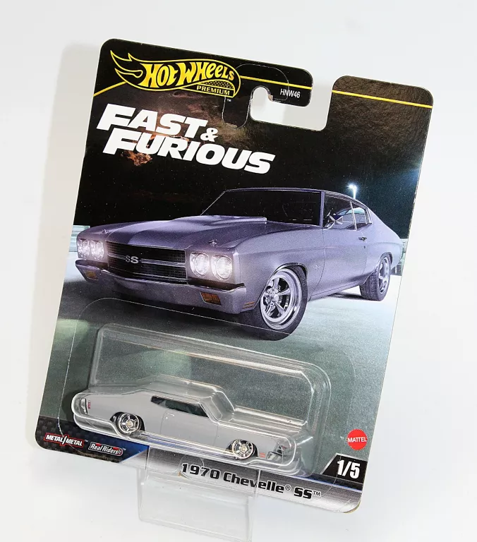 AUTKO HOT WHEELS PREMIUM FAST AND FURIOUS 1970 CHEVELLE SS (HNW46)