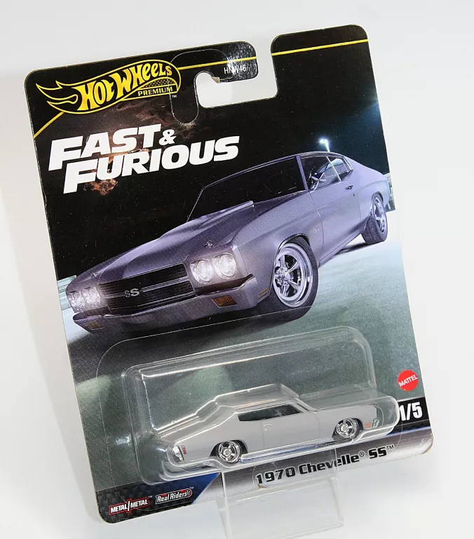 AUTKO HOT WHEELS PREMIUM FAST AND FURIOUS 1970 CHEVELLE SS (HNW46)