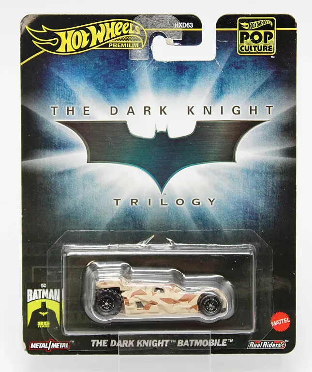 AUTKO HOT WHEELS PREMIUM POP CULTURE THE DARK KNIGHT BATMOBILE (HXD97)