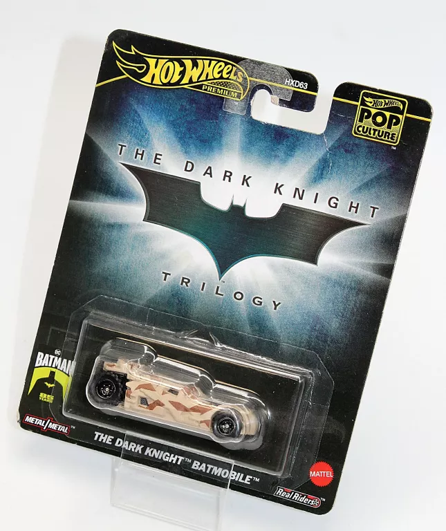 AUTKO HOT WHEELS PREMIUM POP CULTURE THE DARK KNIGHT BATMOBILE (HXD97)