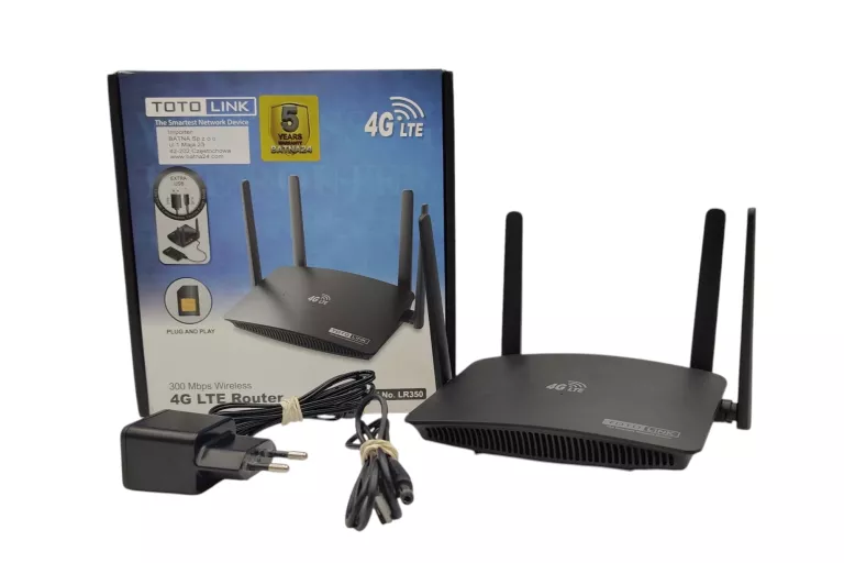 ROUTER NA KARTĘ SIM 4G LTE TOTOLINK LR350 802.11N RJ45