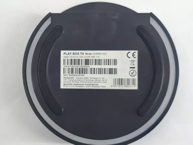 DEKODER PLAYBOX DV8990-T2/C + PILOT + AKCESORIA