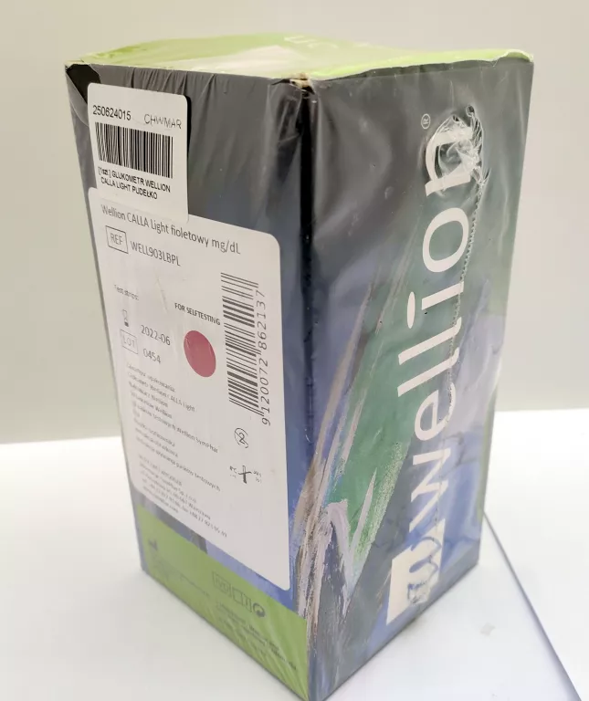 GLUKOMETR WELLION CALLA LIGHT RÓŻOWY PUDEŁKO