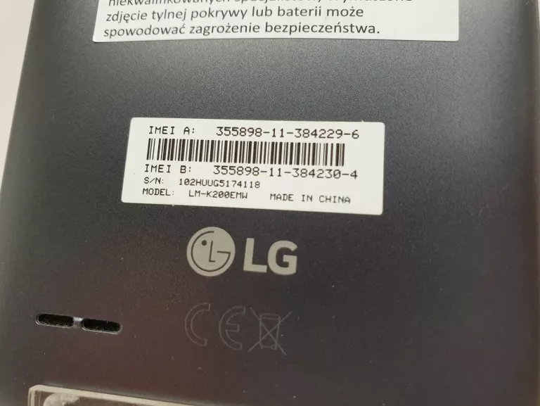 TELEFON LG K22 2/32GB 6.2" TYTANOWY