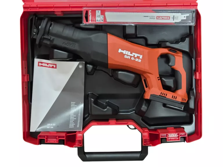 PIŁA SZABLASTA HILTI SR 6-22 NURON W WALIZCE