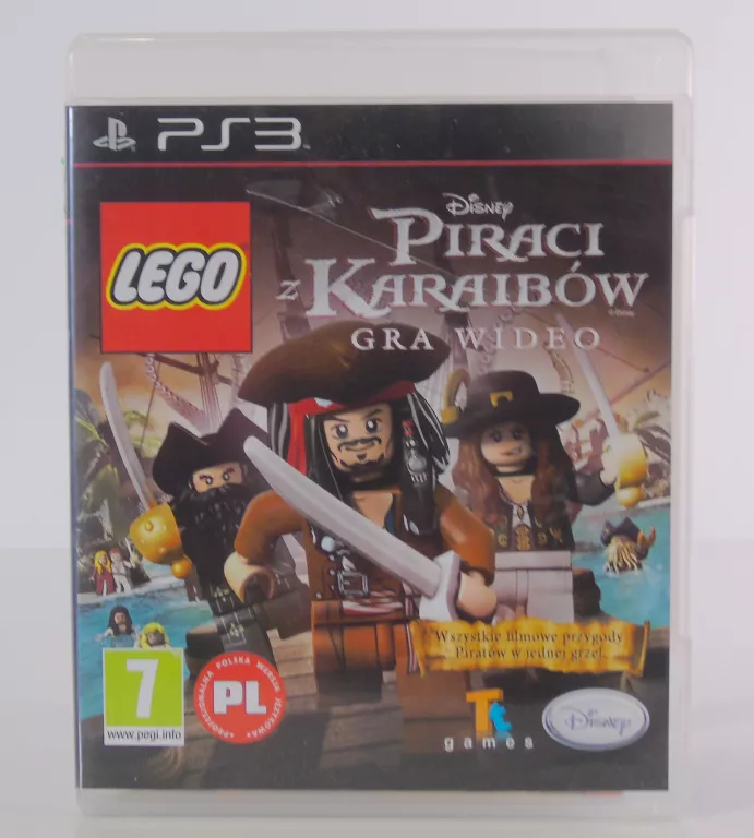 GRA NA KONSOLĘ LEGO PIRACI Z KARAIBÓW POLSKIE WYDANIE - PS3