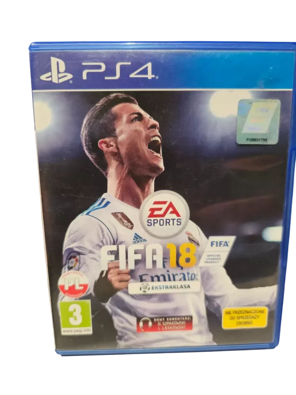 FIFA 18 PS4 GRA PS4