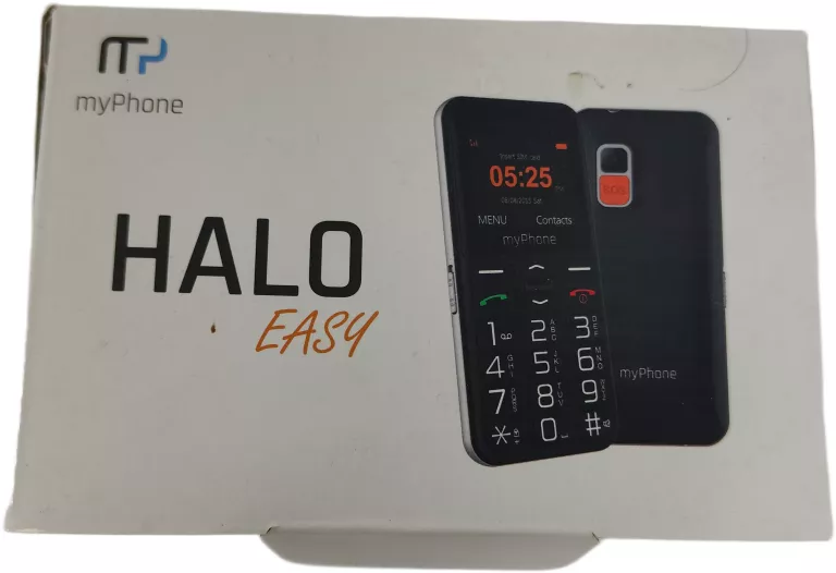 TELEFON MYPHONE HALO EASY - TELEFON DLA SENIORA RADIO SOS