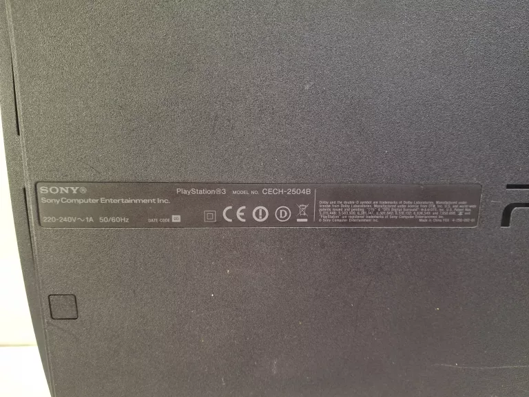 KONSOLA PS3 SLIM 250GB CECH-2504B