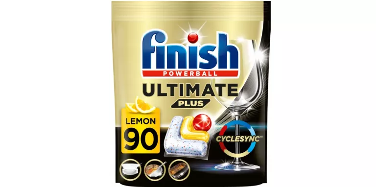 FINISH ULTIMATE PLUS KAPSUŁKI DO ZMYWARKI 90 LEMON CYTRYNA