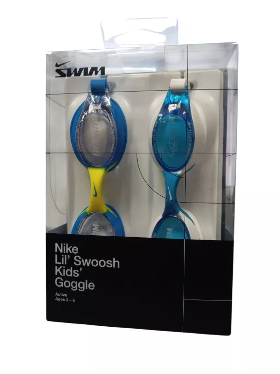 ZESTAW OKULARÓW DO PŁYWANIA NIKE SWIM 3-6 LAT