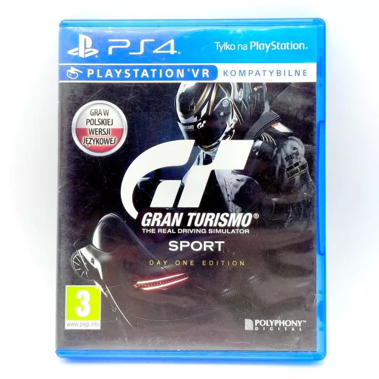 GRA NA PS4 GRAN TURISMO SPORT DAY ONE EDITION