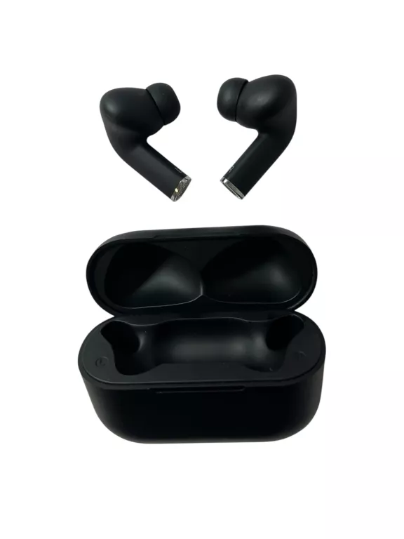 SŁUCHAWKI CZARNE TRUE WIRELESS EARBUDS