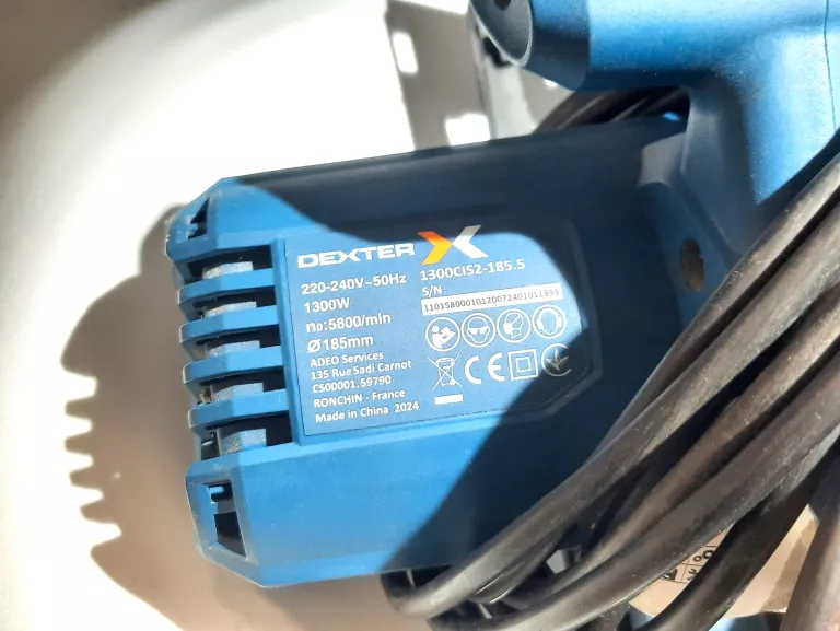 PIŁA PILARKA TARCZOWA DEXTER NC1300CS 1300W 5500 OBR./MIN