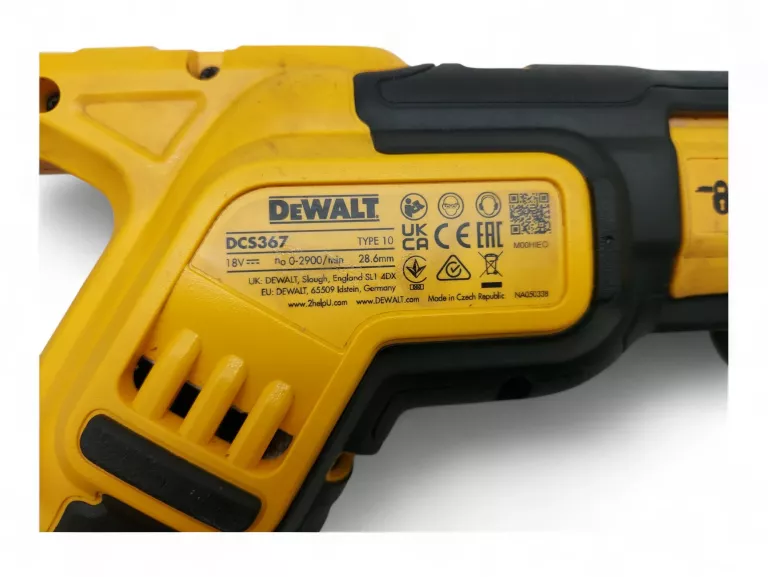 PIŁA SZABLASTA DEWALT DCS367N 18V BODY