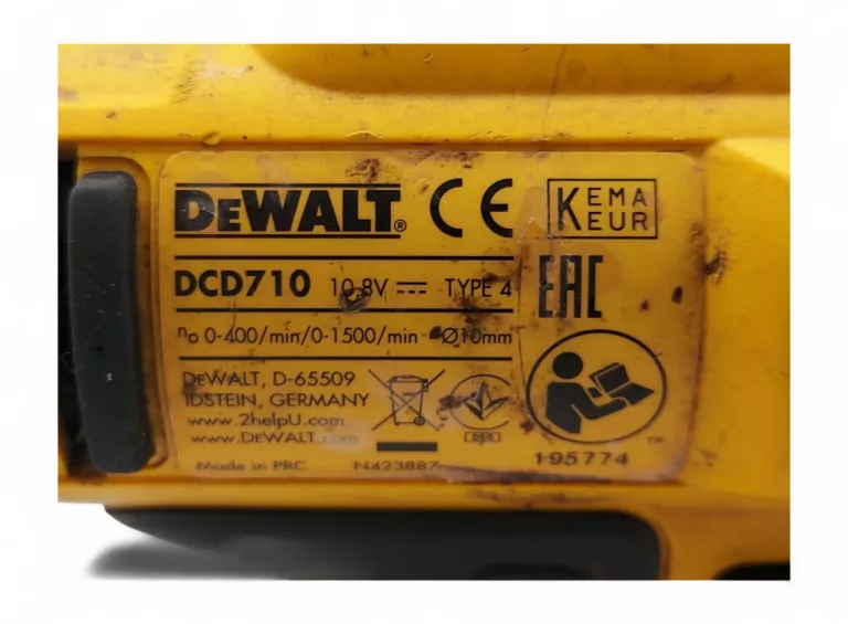 WKRĘTARKA DEWALT DCD710