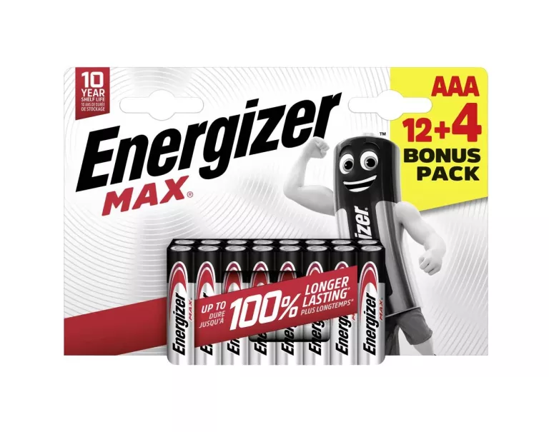 ENERGIZER ENERGIZER LR6/16 MAX AA 12+4