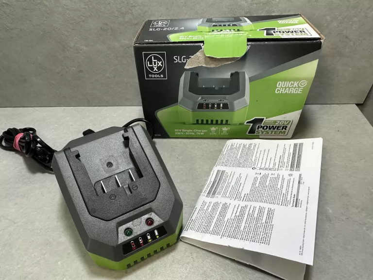 LUX-TOOLS SZYBKA ŁADOWARKA 20 V