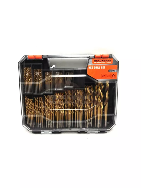 WERCKMANN HSS DRILL SET ZESTAW WIERTEŁ 130SZT