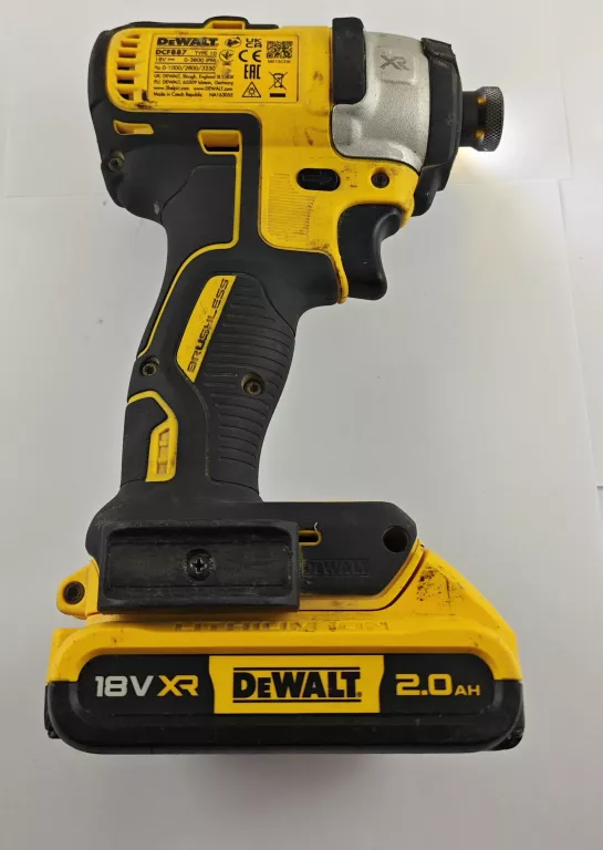 ZAKRĘTARKA AKUMULATOROWA DEWALT DCF887+ AKU 5AH