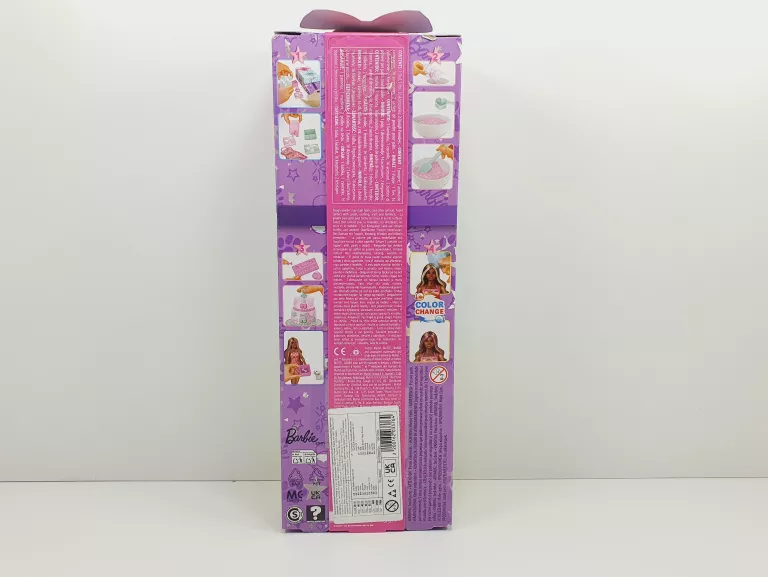 LALKA BARBIE PARTY UNBOXED W ZESTAWIE 10 NIESPODZIANEK #RÓŻNE