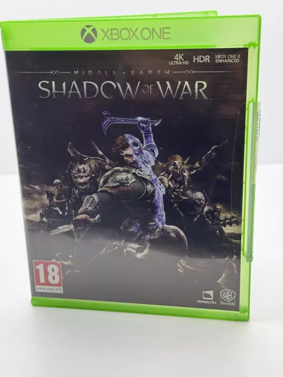 GRA XBOX ONE MIDDLE EARTH SHADOW OF WAR/ PUD / EAN: 5051892206952