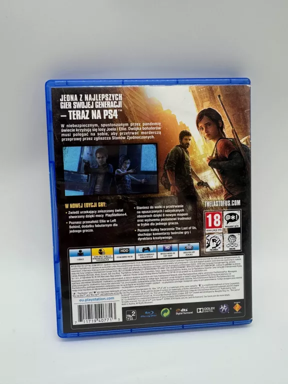 GRA NA PS4 THE LAST OF US REMASTERED