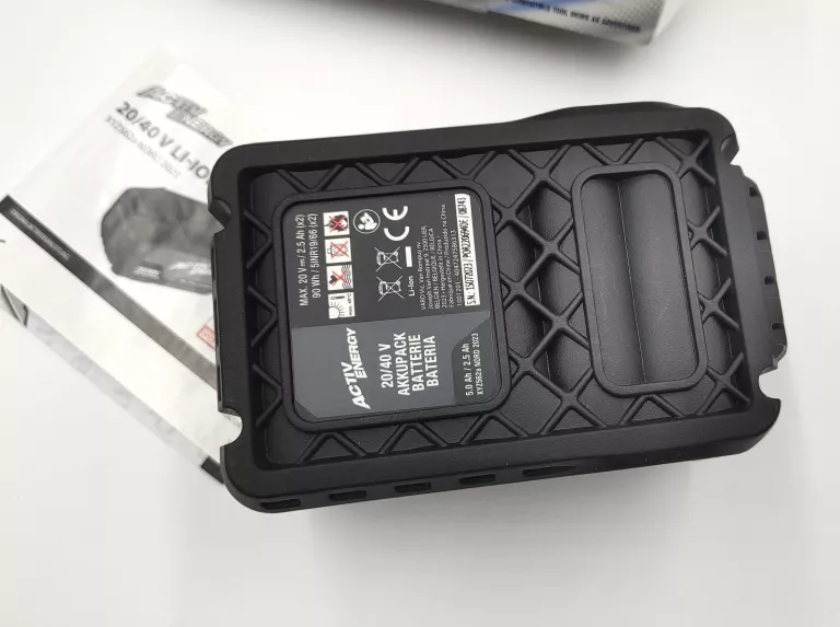 AKUMULATOR LI-ON ACTIV ENERGY 20/40V 5.0AH/2.5AH