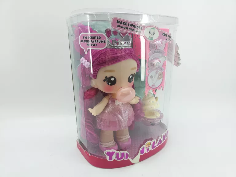 LALKA YUMMILAND BIANCA BUBBLEGUM BŁYSZCZYK DIY GUMA BALONOWA ZESTAW 120735