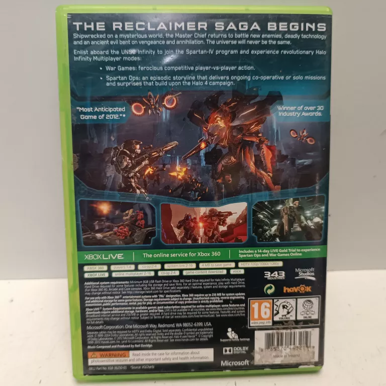 XBOX 360 HALO 4