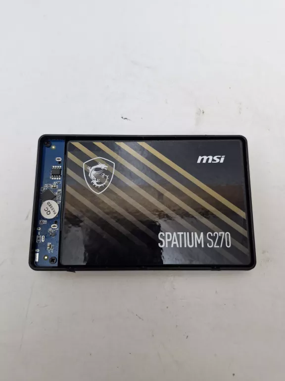 DYSK PRZENOŚNY SSD MSI SPATIUM S270 /OBUDOWA TRACER