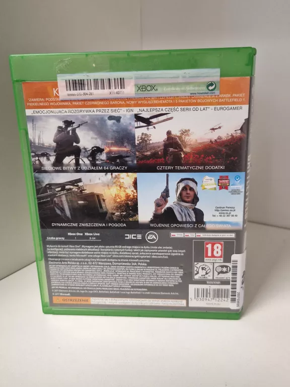BATTLEFIELD 1 REVOLUTION EDITION (XONE) MICROSOFT XBOX ONE