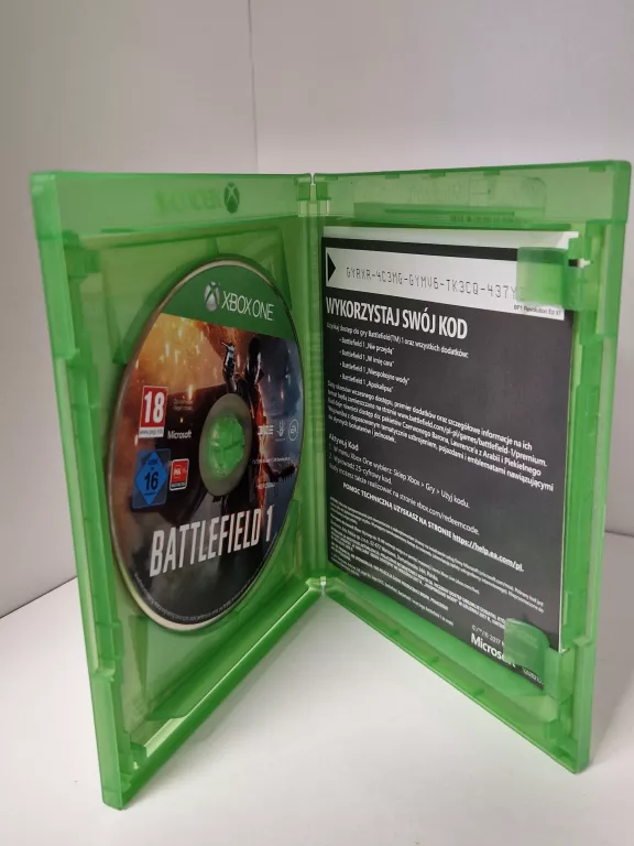 BATTLEFIELD 1 REVOLUTION EDITION (XONE) MICROSOFT XBOX ONE