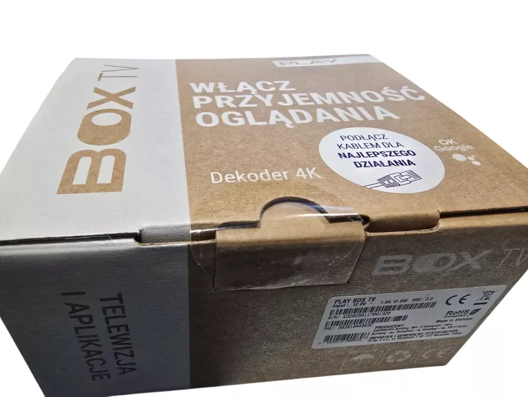 DEKODER PLAY BOX TV MODEL: DV8990-T2/C KOMPLET