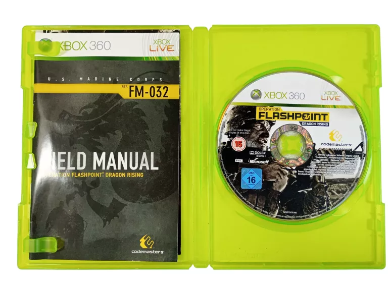 XBOX 360 OPERATION FLASHPOINT DRAGON RISING