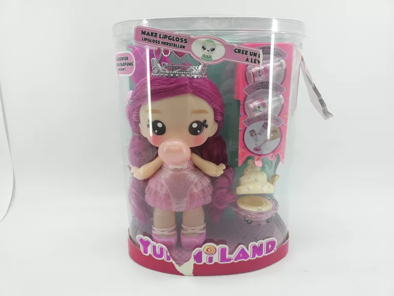 LALKA YUMMILAND BIANCA BUBBLEGUM BŁYSZCZYK DIY GUMA BALONOWA ZESTAW 120735