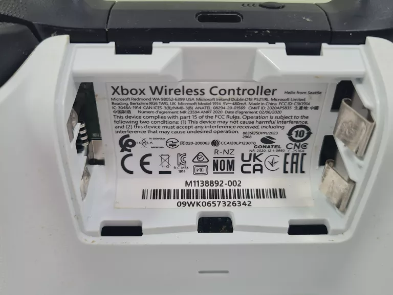 KONTROLER BEZPRZEWODOWY MICROSOFT XBOX PAD LIMONKOWY ZIELONY ELECTRIC VOLT