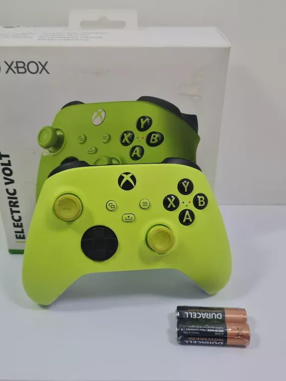 KONTROLER BEZPRZEWODOWY MICROSOFT XBOX PAD LIMONKOWY ZIELONY ELECTRIC VOLT