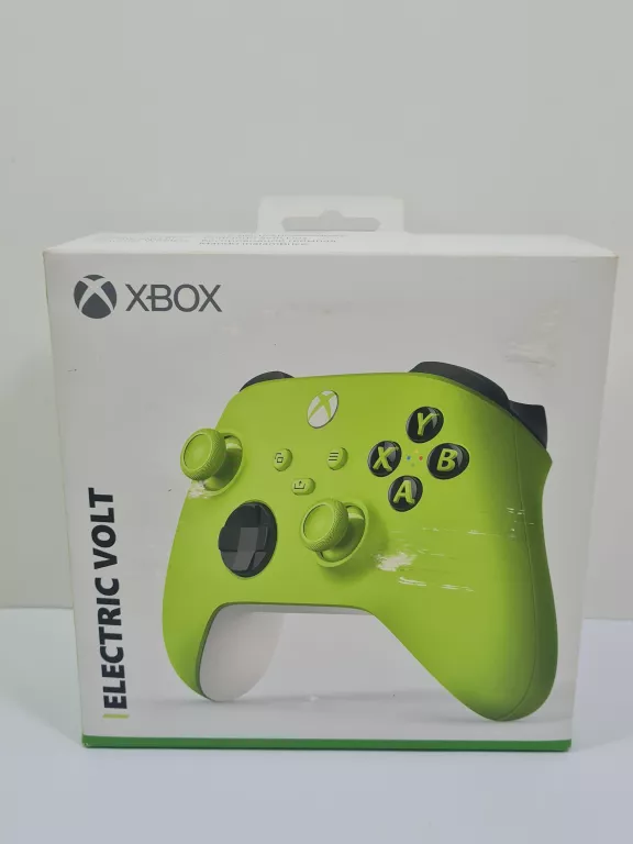 KONTROLER BEZPRZEWODOWY MICROSOFT XBOX PAD LIMONKOWY ZIELONY ELECTRIC VOLT