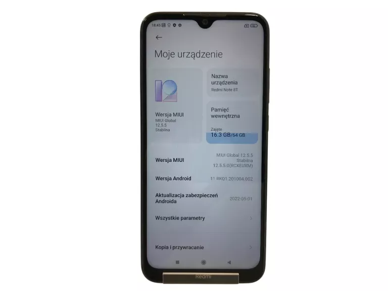 TELEFON XIAOMI REDMI NOTE 8T