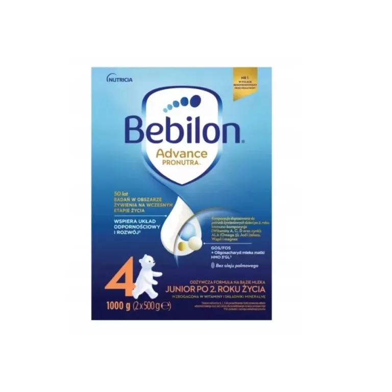 MLEKO MODYFIKOWANE BEBILON 4 ADVANCE PRONUTRA 1000 G