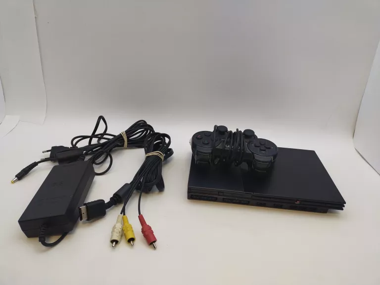 KONSOLA SONY PS2 SCPH-75003+PAD+OKABLOWANIE