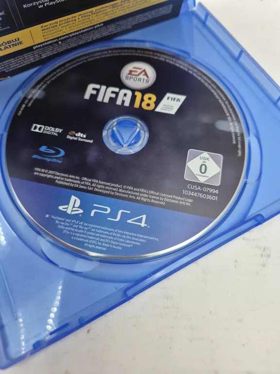 GRA PS4 FIFA 18