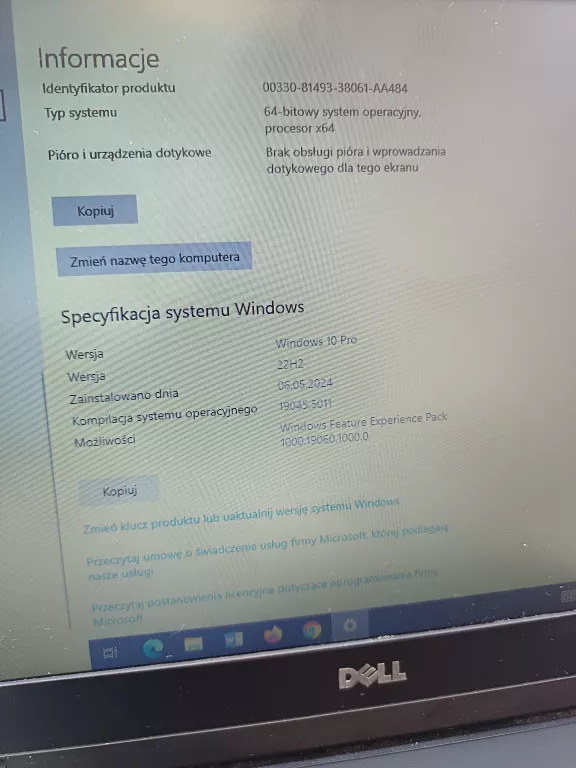LAPTOP DELL LATITUDE E5440 8/240GB WIN 10 PRO PROCESOR INTEL(R) CORE(TM) I