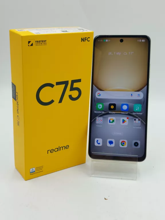 TELEFON REALME C75 KOMPLET 8/256 GB
