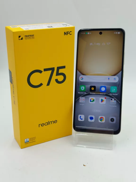 TELEFON REALME C75 KOMPLET 8/256 GB