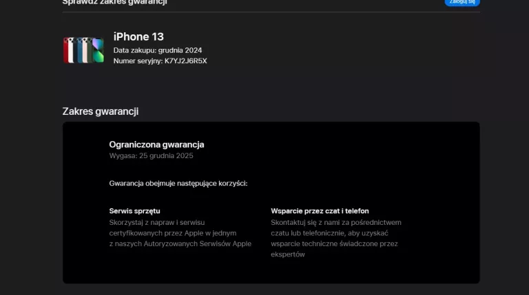 TELEFON APPLE IPHONE 13 5G 128GB 6,1'' BATERIA 99% NFC GW